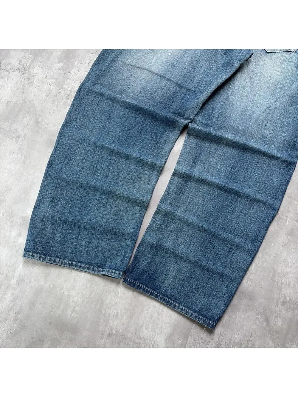 Y2K Ecko Unltd Grunge Baggy Skater Denim Jeans